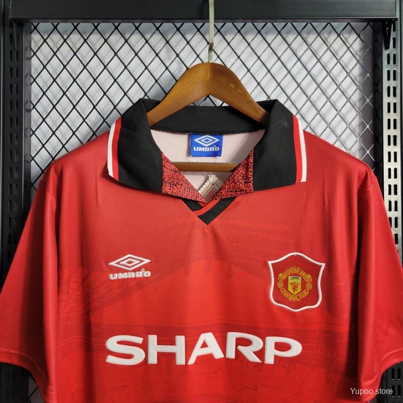 Manchester United 1994/96 Retro Home Shirt