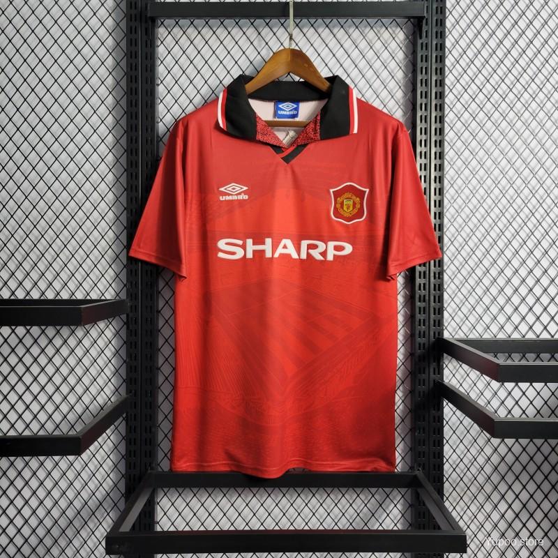Manchester United 1994/96 Retro Home Shirt