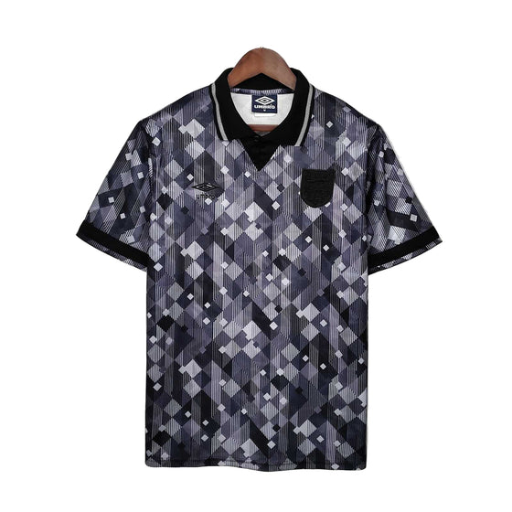 England 1990 Retro Third Shirt Black Out