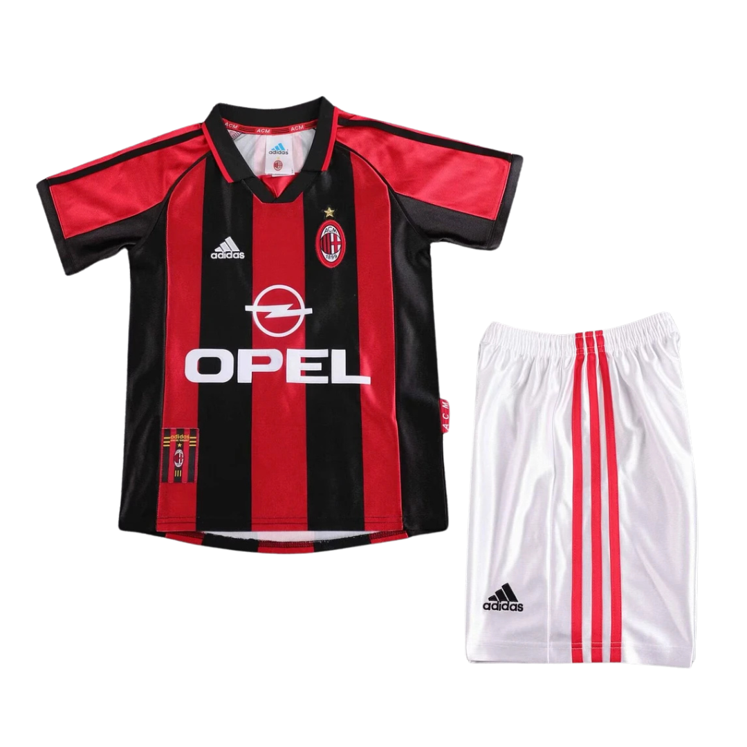 1998-99 AC Milan Home Kids Jersey
