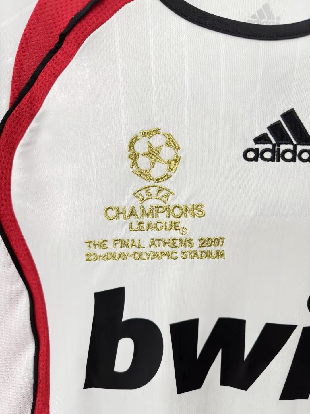 2007 AC Milan Champions League Final Jersey - Long Sleeve