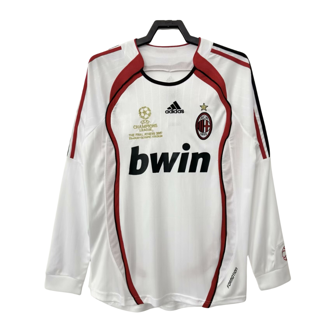 2007 AC Milan Champions League Final Jersey - Long Sleeve