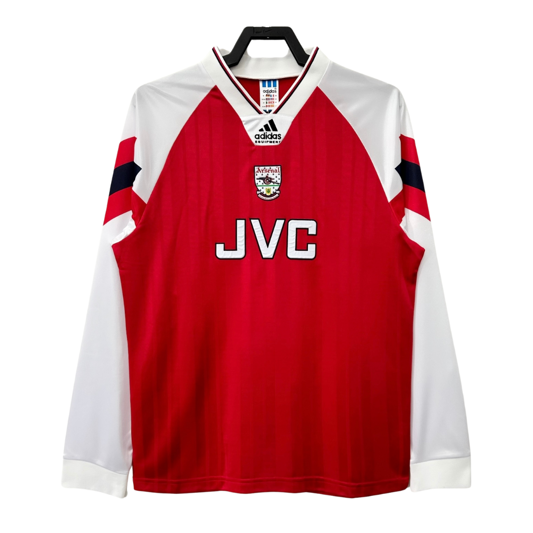 Arsenal 1992/94 Home Retro Shirt - Long Sleeve