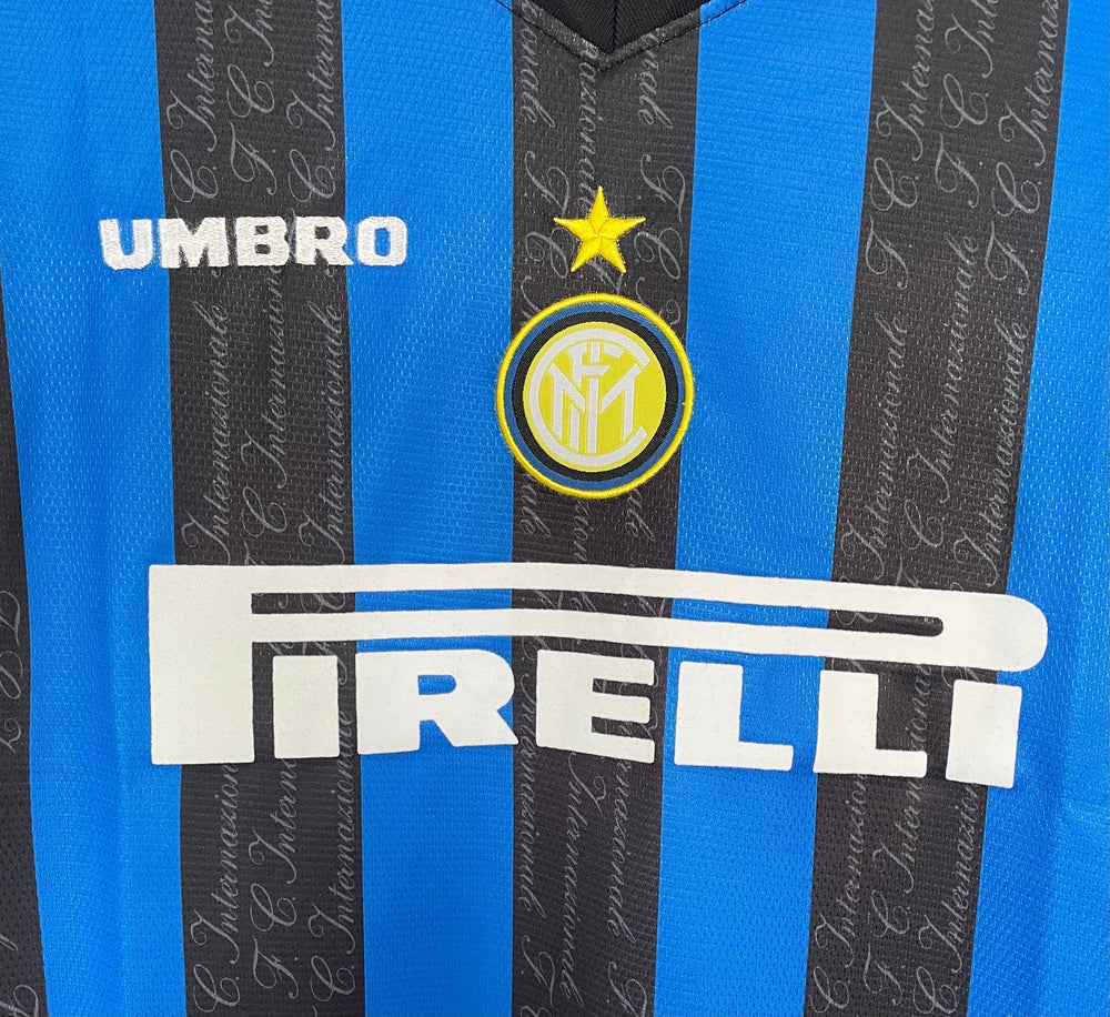 1997-98 Inter Milan Home Jersey - Long Sleeve