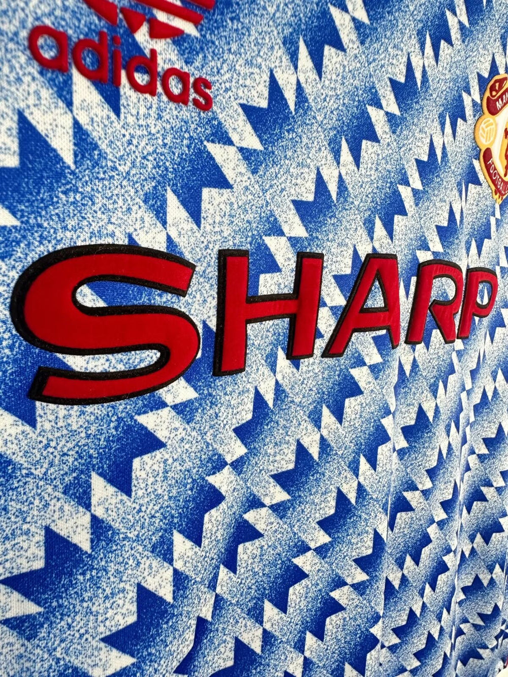 Manchester United 1990/92 Retro Away Shirt - Long Sleeve