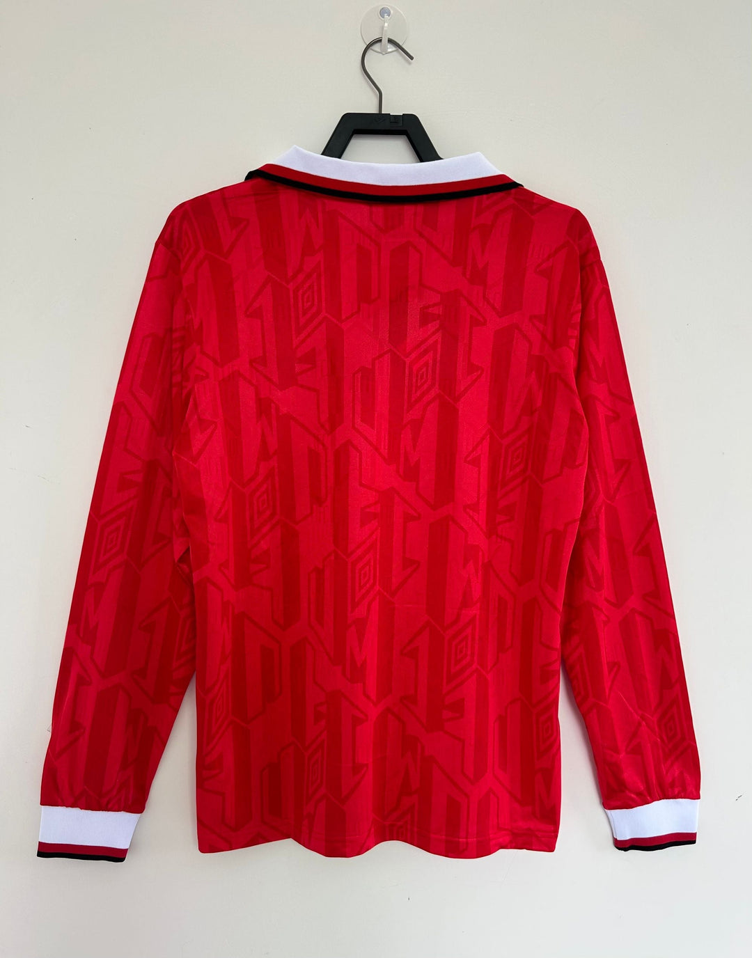 Manchester United 1992/94 Retro Home Shirt - Long Sleeve
