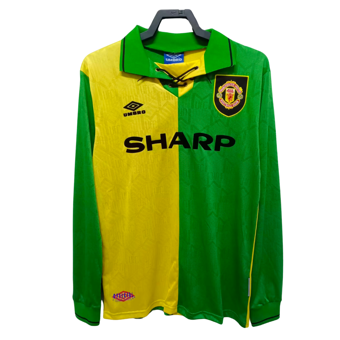 Manchester United 1992/94 Retro Third Shirt - Long Sleeve