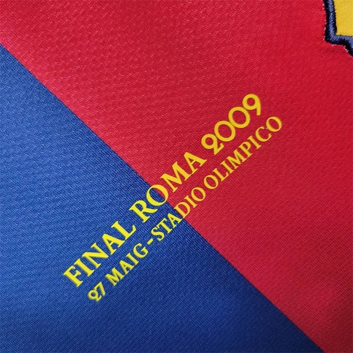FC Barcelona 2009 Retro UCL Final Shirt